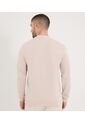 Buzo Para Hombre Cuello Redondo Color Beige Marca Ostu #60060504 de Ostu
