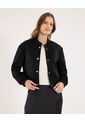 Chaqueta Para Mujer Bomber Color Negro Marca Ostu #40080221 de Ostu