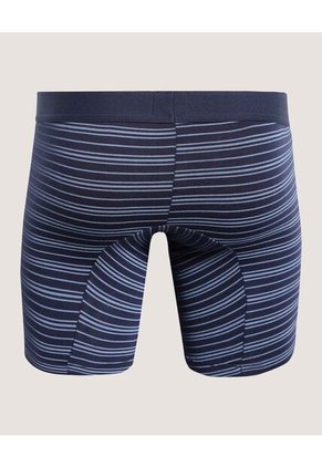 Boxer Para Hombre Filete Medio Algodón Color Azul Marca Ostu #60000510