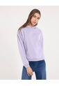 Buzo Para Mujer Hoodie Color Lila Marca Ostu #40060503 de Ostu