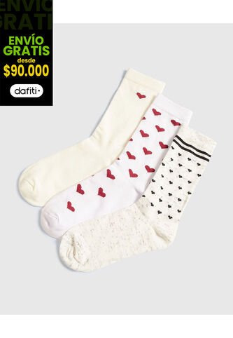 Medias Para Mujer Caña Larga Color Negro Marca Ostu #40980225 Ostu