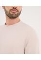 Buzo Para Hombre Cuello Redondo Color Beige Marca Ostu #60060504 de Ostu
