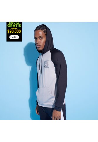 Buzo Para Hombre Hoodie Color Gris  Marca Ostu #60060203 Ostu