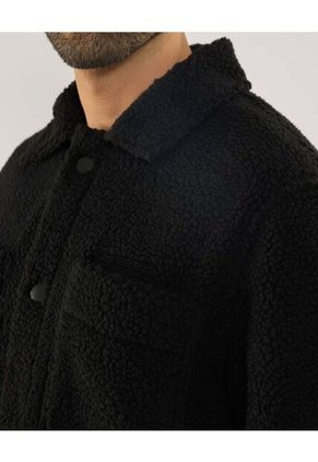 Chaqueta Para Hombre Abrigo Color Negro Marca Ostu #60080177