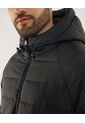 Chaqueta Para Hombre Acolchada Color Negro Marca Ostu #60080168 de Ostu