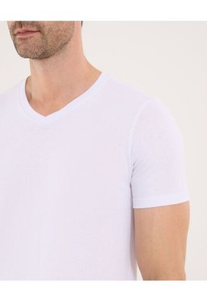 Camiseta Para Hombre Manga Corta Color Blanco Marca Ostu #60091036