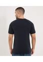 Camiseta Para Hombre Manga Corta Cuello Redondo Color Negro Marca Ostu #60091819 de Ostu