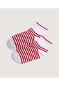 Medias Infantil Niña Tobillera Color Rojo Marca Ostu #90980155 de Ostu