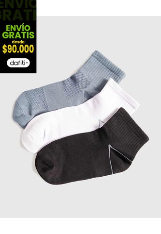 Medias Para Mujer Tobillera Color Negro Marca Ostu #40980231 Ostu