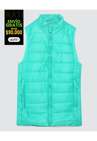 Chaleco Para Niño  Color Verde  Marca Ostu #80250003 Ostu