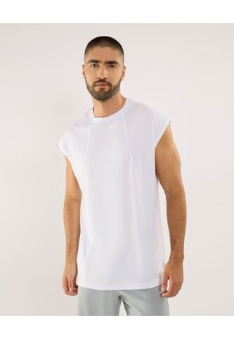 Camiseta Para Hombre Manga Sisa Cuello Redondo Color Blanco Marca Ostu #60091797 Ostu