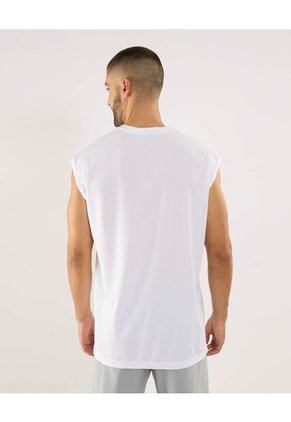 Camiseta Para Hombre Manga Sisa Cuello Redondo Color Blanco Marca Ostu #60091797