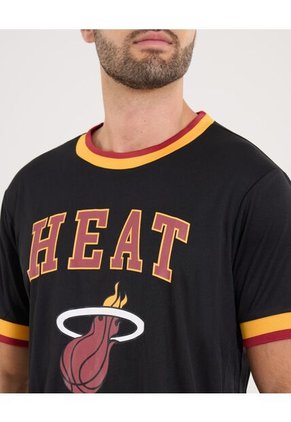 Camiseta Para Hombre Manga Corta Cuello Redondo Color Negro Marca Ostu #60091830