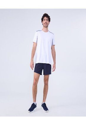 Bermuda Para Hombre Deportiva Corto Color Azul Oscuro Marca Ostu #60100409