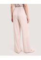Pantalón Palazzo Fluido  Para Mujer Beige Ostu de Ostu