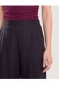 Pantalón Palazzo Fluido  Para Mujer Negro Ostu de Ostu