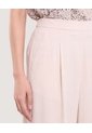 Pantalón Palazzo Fluido  Para Mujer Beige Ostu de Ostu