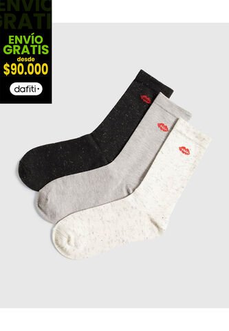 Medias Para Mujer Caña Larga Color Negro Marca Ostu #40980224 Ostu