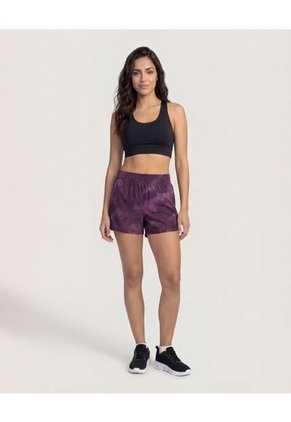 Short Para Mujer Multiusos Plano Color Morado Marca Ostu #40190376