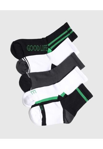 Medias Infantil Niño Caña Media Color Negro Marca Ostu #80980148 Ostu