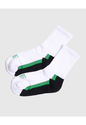 Medias Infantil Niño Caña Media Color Negro Marca Ostu #80980148