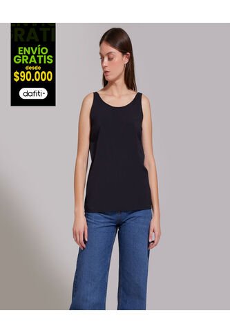 Blusa Para Mujer Manga Sisa Color Negro Marca Ostu #40120763 Ostu