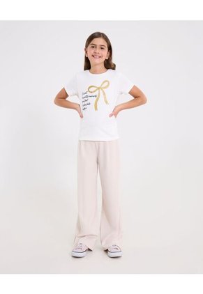 Pantalón  Infantil Niña Moda Color Beige Marca Ostu #90070081