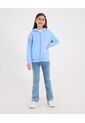 Buzo  Infantil Niña Zipper Color Azul Marca Ostu #90060164 de Ostu
