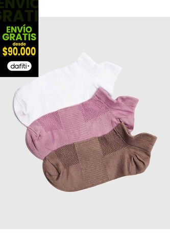 Medias Para Mujer Invisible Color Negro Marca Ostu #40980248 Ostu