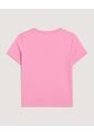 Camiseta  Infantil Niña Manga Corta Cuello Redondo Color Rosado Marca Ostu #90090327 de Ostu