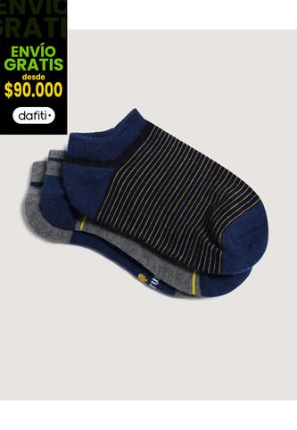 Medias Infantil Niño Invisible Color Negro Marca Ostu #80980103 Ostu