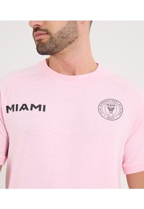 Camiseta Para Hombre Manga Corta Cuello Redondo Color Rosa Marca Ostu #60091820