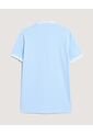 Polo  Para Hombre Cuello Tejido Sin Bolsillo Color Azul Marca Ostu #60110876 de Ostu