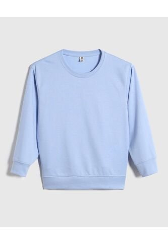 Buzo Para Niña Cuello Redondo Color Azul  Marca Ostu #90060109 Ostu