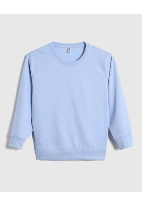 Buzo Para Niña Cuello Redondo Color Azul  Marca Ostu #90060109