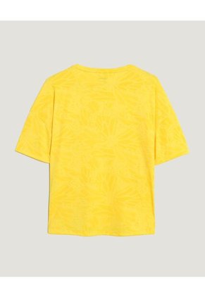 Camiseta Oversize De Colombia Mujer Para Mujer Amarillo Ostu