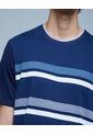 Camiseta Para Hombre Manga Corta Color Azul  Marca Ostu #60091194 de Ostu