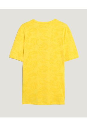 Camiseta De Colombia Texturizada Hombre Para Hombre Amarillo Ostu