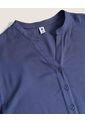 Blusa  Para Mujer Manga 3/4 Color Azul Marca Ostu #40121229 de Ostu