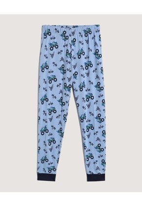 Pijama Estampada Para Niño Infantil Niño Azul Ostu
