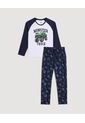 Pijama Monster Truck Para Niño  Infantil Niño Blanco Ostu de Ostu