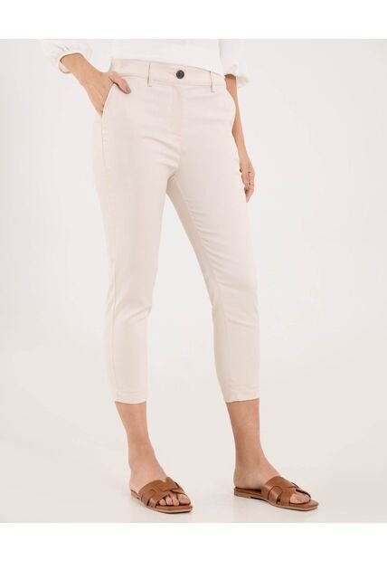 Pantalon Para Mujer Capri Color Café Claro Marca Ostu #40070559