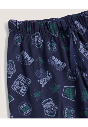 Pijama Monster Truck Para Niño  Infantil Niño Blanco Ostu