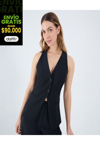 Falda Para Mujer Medio Color Negro Marca Ostu #40140164 Ostu