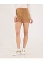 Short Unicolor  Para Mujer Camel Ostu de Ostu