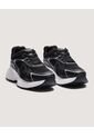 Tenis Chunky Con Paneles En Malla  Para Mujer Negro Ostu de Ostu