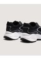 Tenis Chunky Con Paneles En Malla  Para Mujer Negro Ostu de Ostu