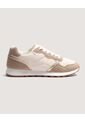 Tenis Casuales  Para Mujer Beige Ostu de Ostu