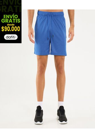 Bermuda Para Hombre Deportiva Largo Color Azul Marca Ostu #60100443 Ostu