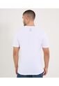 Camiseta Para Hombre Manga Corta Cuello Redondo Color Blanco Marca Ostu #60091822 de Ostu